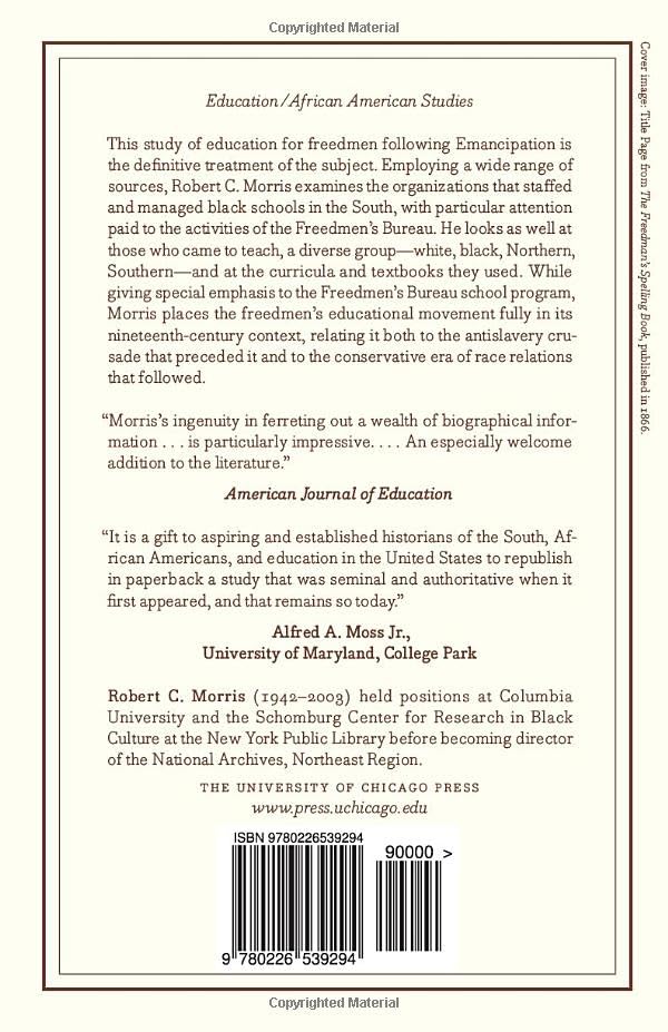 Reading, 'Riting, and Reconstruction: The Education of Freedmen in the South, 1861-1870 (African American Studies)