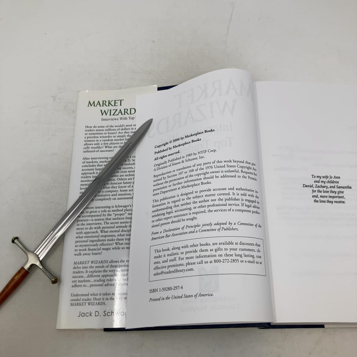 Market Wizards: Interviews With Top Traders