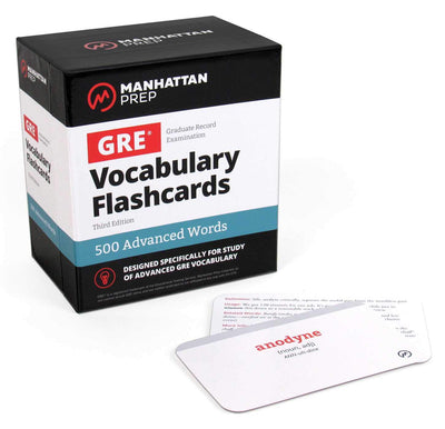 500 Advanced Words: GRE Vocabulary Flashcards (Manhattan Pre