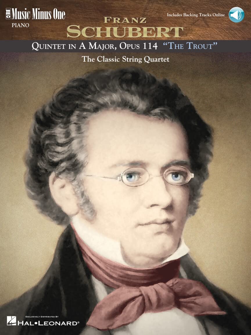 Schubert - Quintet in A Major, Op. 114, D667 "The Trout" Book/Online Audio