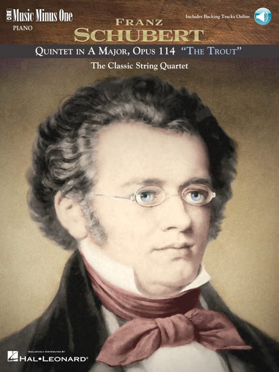 Schubert - Quintet in A Major, Op. 114, D667 "The Trout" Book/Online Audio