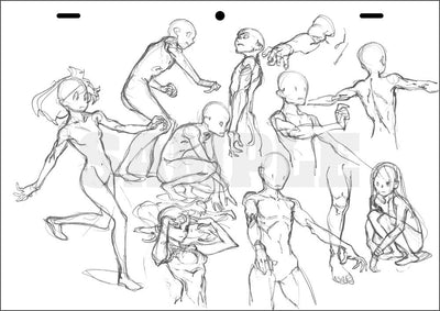 The Art of Yoh Yoshinari - Rough Sketches