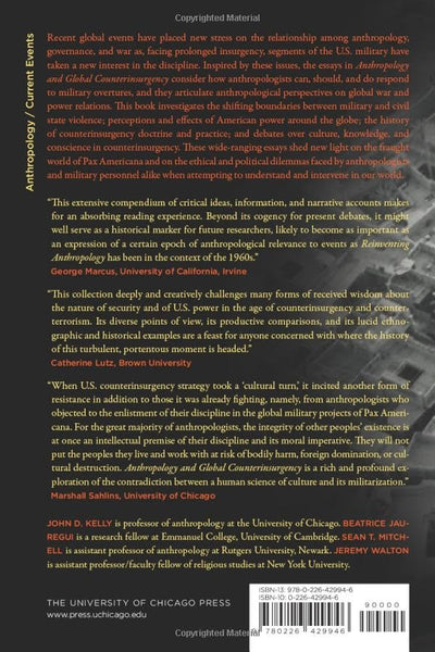 Anthropology and Global Counterinsurgency