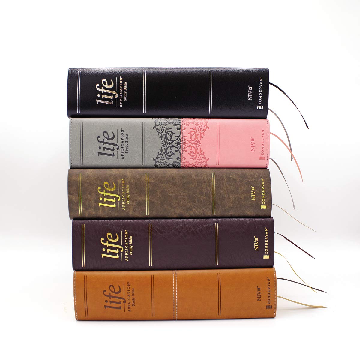 NIV, Life Application Study Bible, Third Edition, Large Print, Bonded Leather, Burgundy, Red Letter