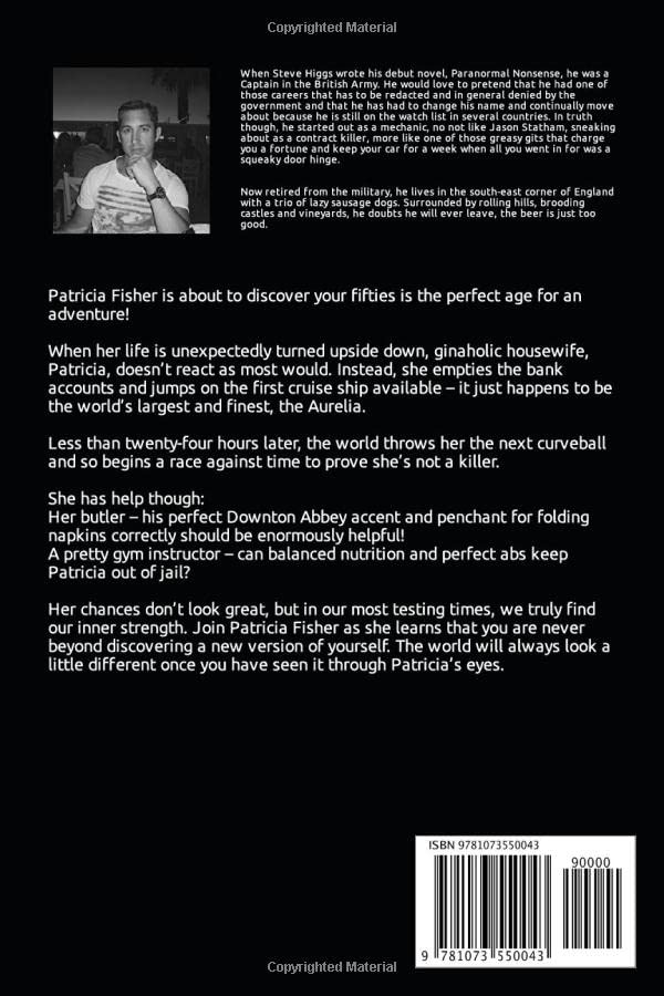 The Missing Sapphire of Zangrabar: A Patricia Fisher Mystery (Patricia Fisher Cruise Ship Mysteries) — back cover