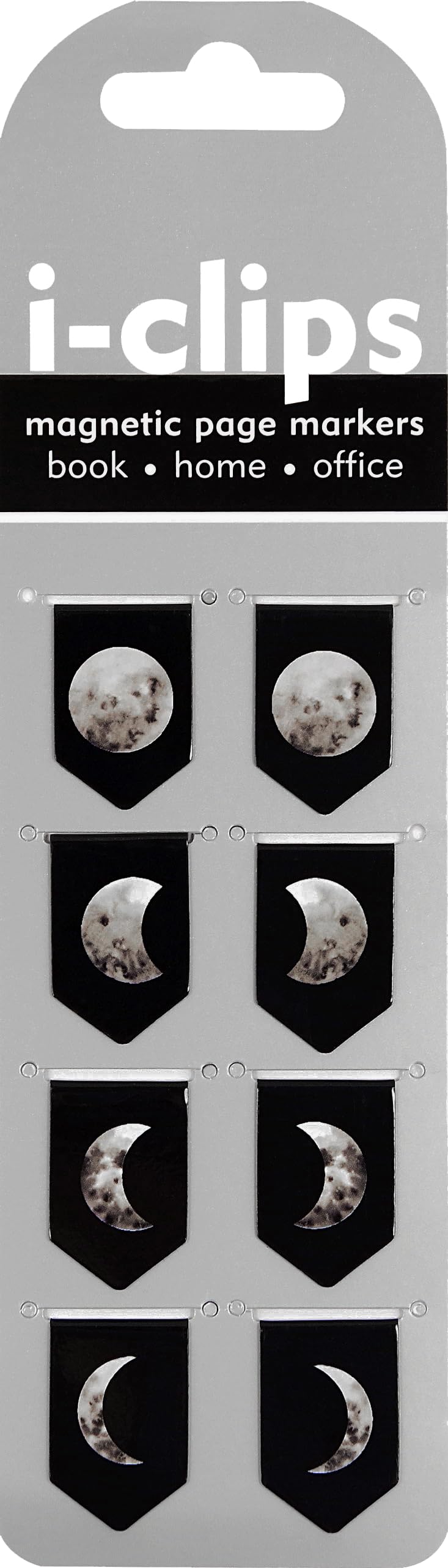 Moon Phases i-Clips (8 Magnetic Page Markers)