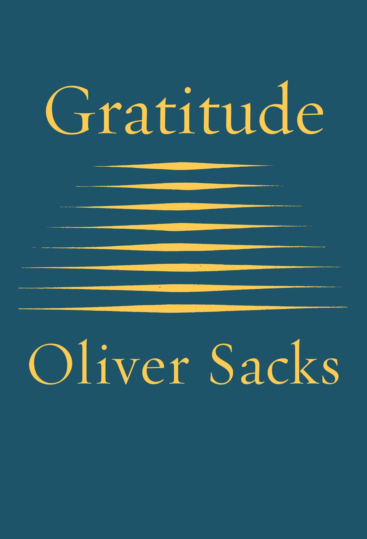 Gratitude by Sacks, Oliver