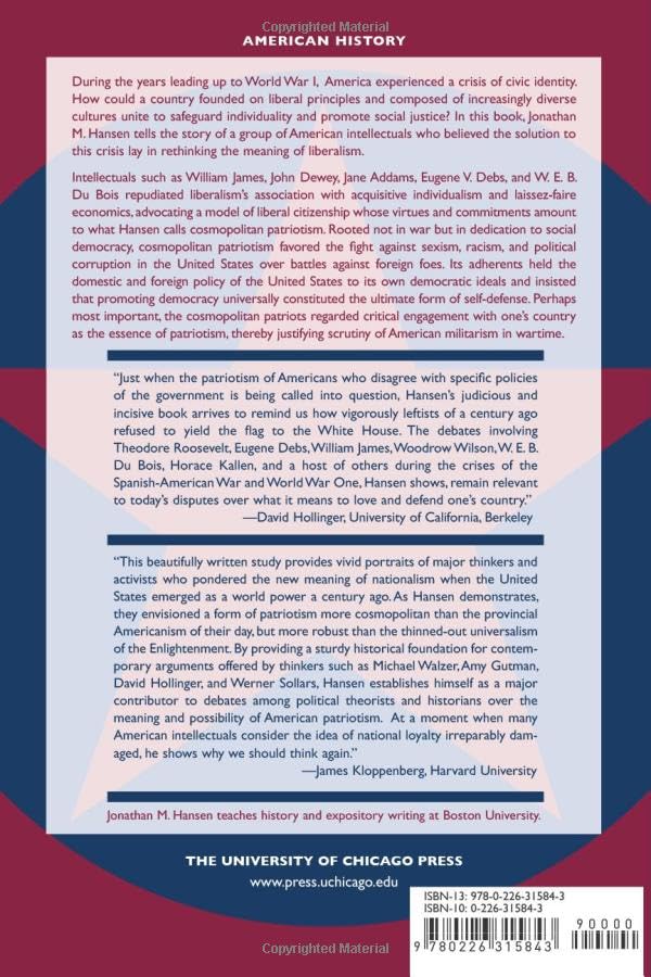 The Lost Promise of Patriotism: Debating American Identity, 1890-1920