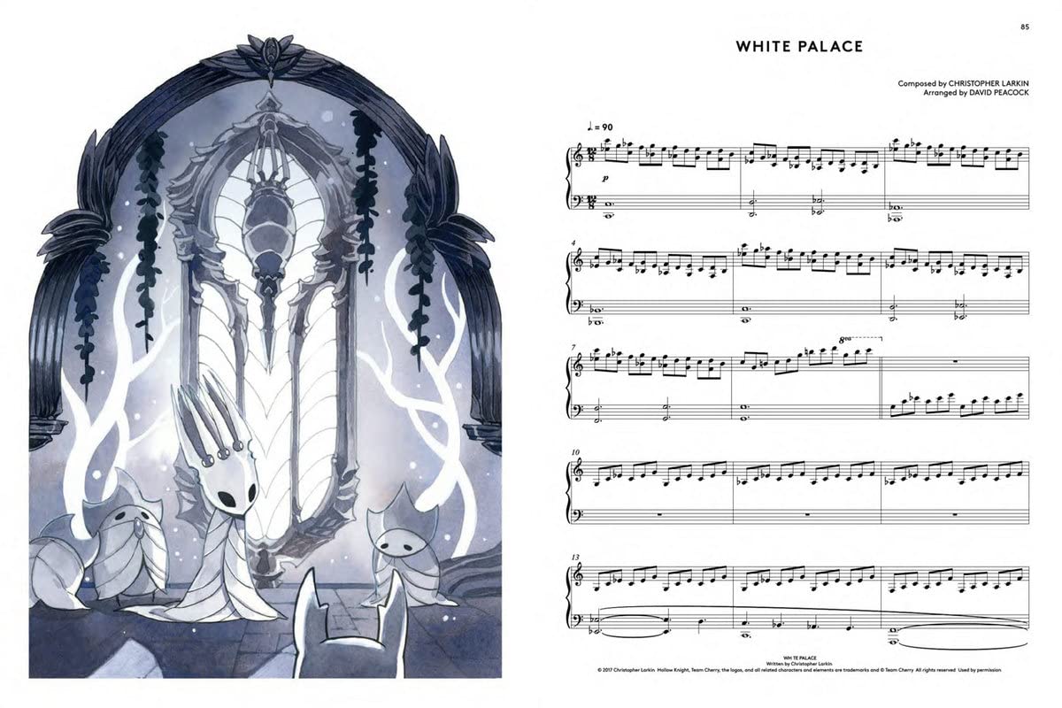 Hollow Knight Piano Collections - Sheet Music from the Game