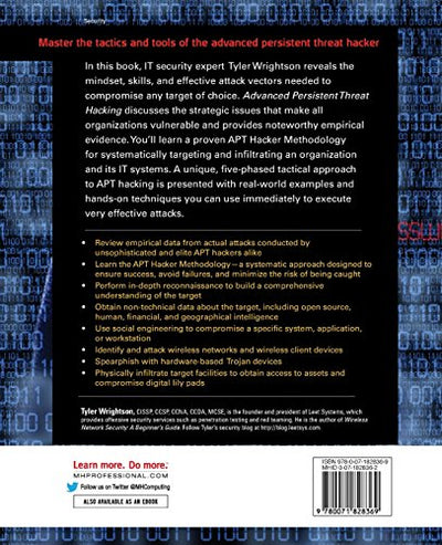Advanced Persistent Threat Hacking: The Art and Science of Hacking Any Organization