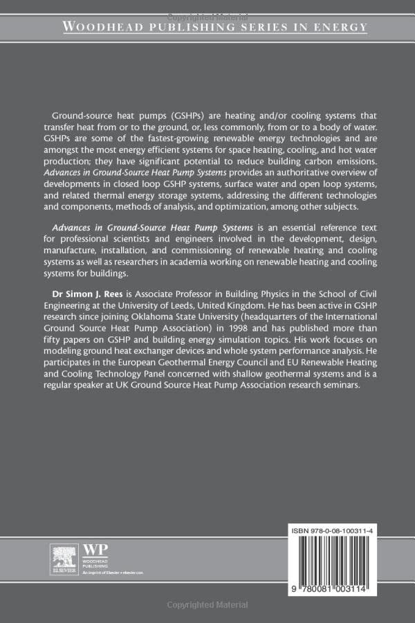 Advances in Ground-Source Heat Pump Systems