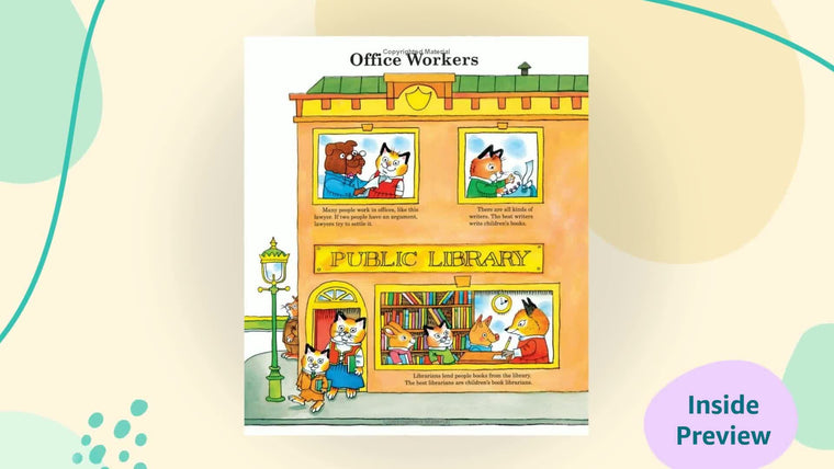 Richard Scarry's Busy, Busy Town — back cover