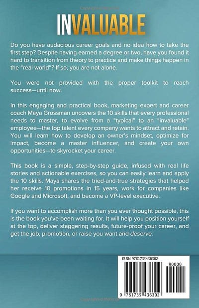 Invaluable: Master the 10 Skills You Need to Skyrocket Your Career