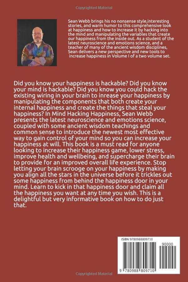 Mind Hacking Happiness Volume I: The Quickest Way to Happiness and Controlling Your Mind