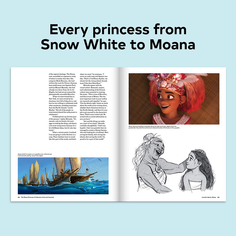 The Disney Princess: A Celebration of Art and Creativity (Disney x Chronicle Books)