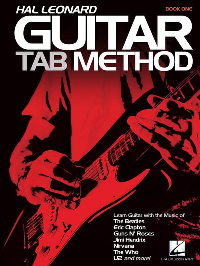 Guitar Tab Method - Book 1 Beginner Guitar Tabs Songbook for Acoustic or Electric Guitar Players Learn Guitar with Easy Riffs Chords and Popular ... Sheet Music (Hal Leonard Guitar Tab Method)