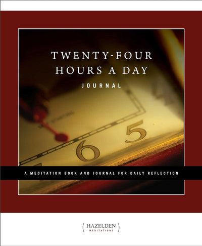 Twenty-Four Hours a Day Journal: A Meditation Book and Journal for Daily Reflection (Hazelden Meditations)