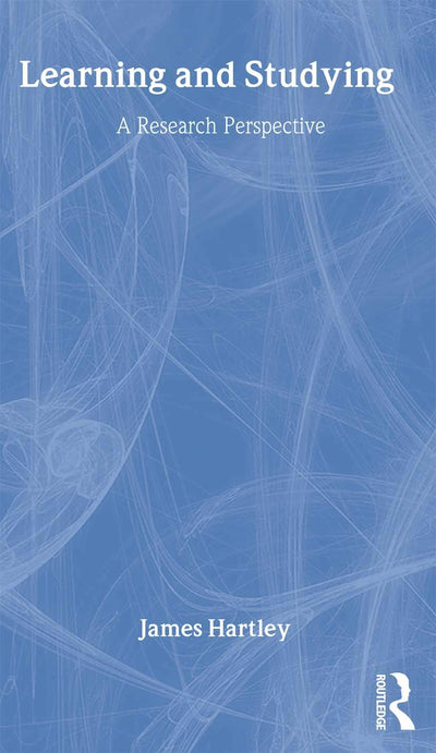 Learning and Studying: A Research Perspective (Psychology Focus)