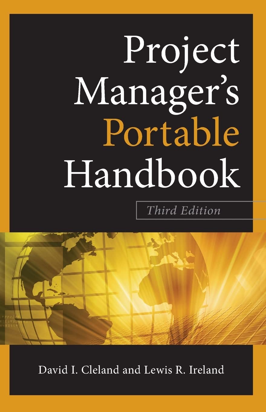 Project Managers Portable Handbook, Third Edition (Project Book Series)