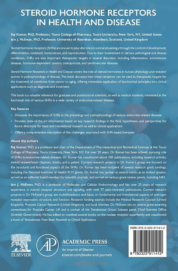 Steroid Hormone Receptors in Health and Disease