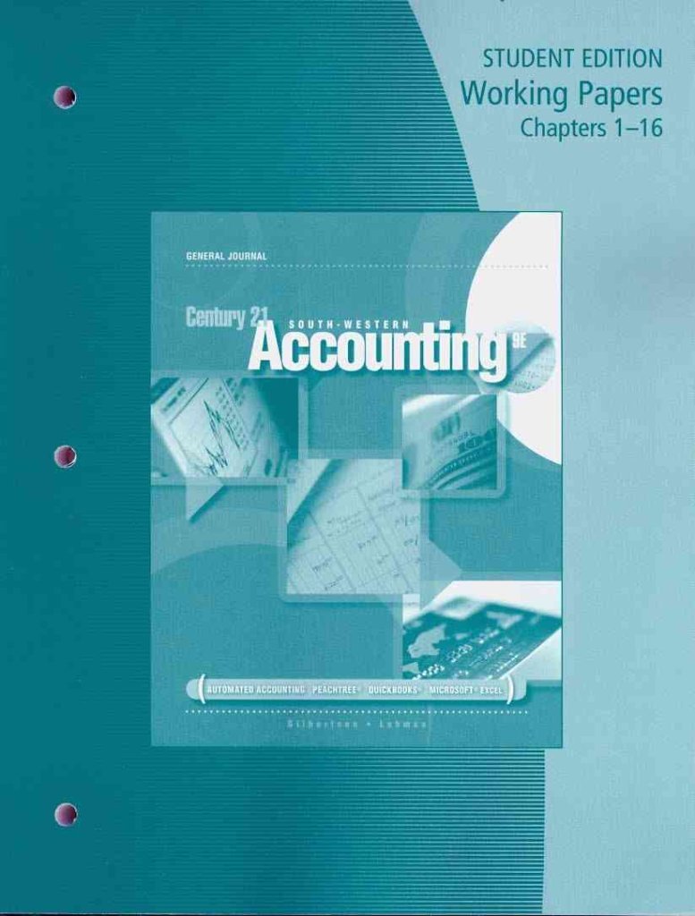 Working Papers, Chapters 1-16 for Gilbertson/Lehman's Centur