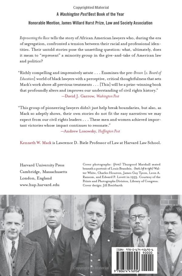 Representing the Race: The Creation of the Civil Rights Lawy