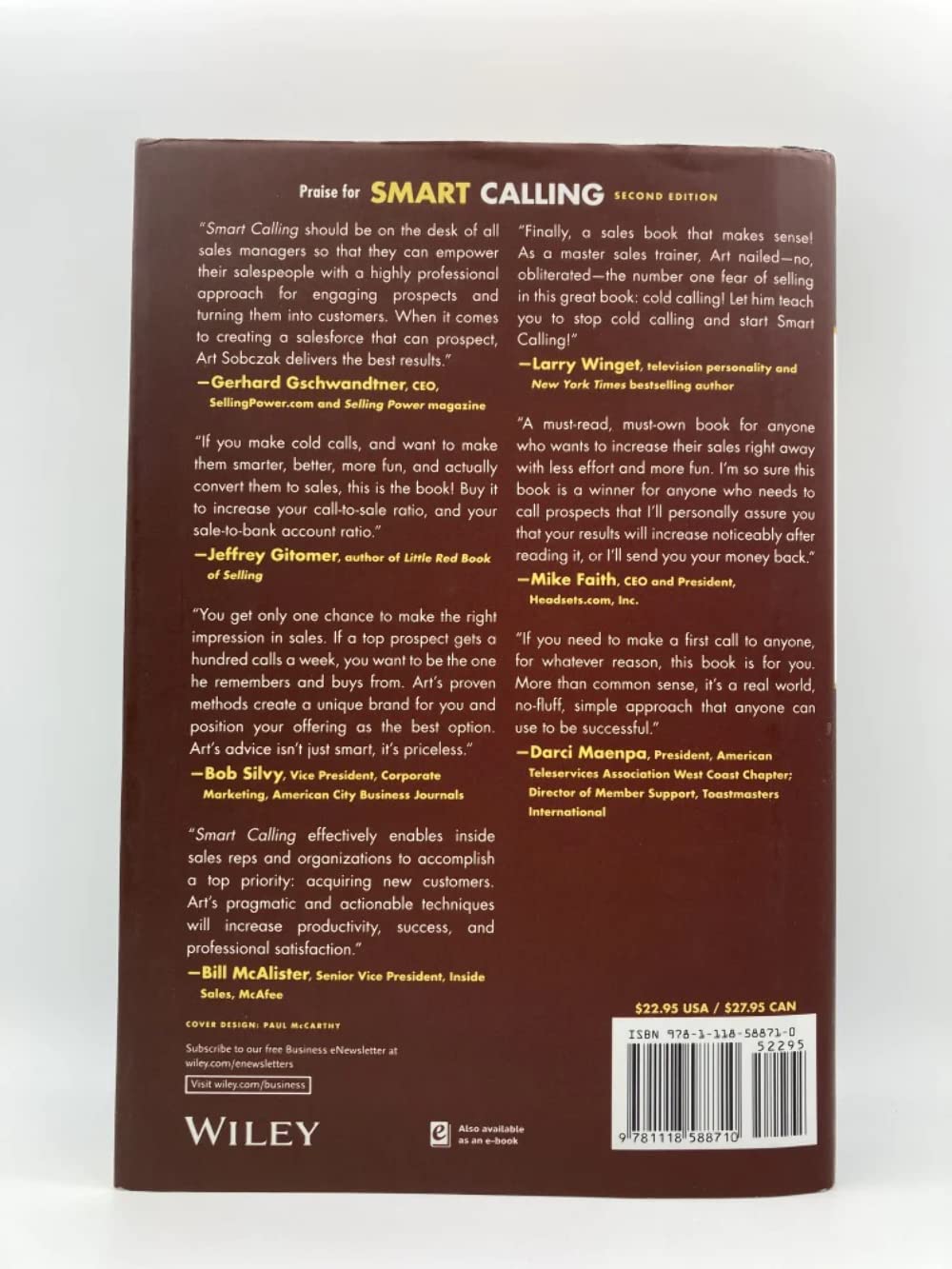 Smart Calling: Eliminate the Fear, Failure, and Rejection from Cold Calling