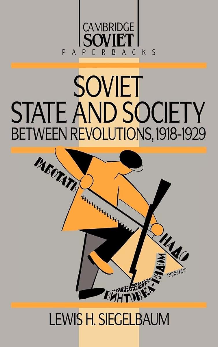 Soviet State and Society between Revolutions, 1918-1929 (Cambridge Russian Paperbacks, Series Number 8)