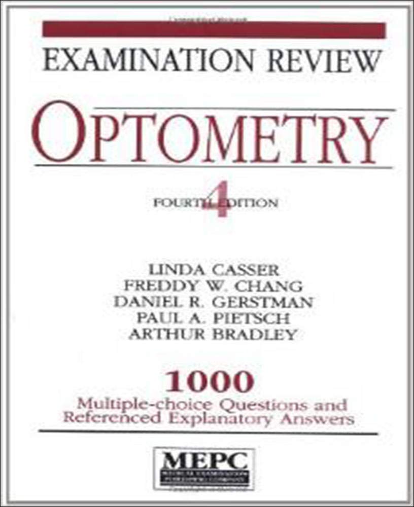 MEPC: Optometry: Examination Review