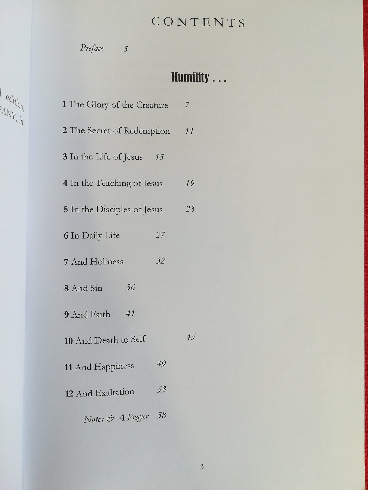 Humility: The Beauty of Holiness
