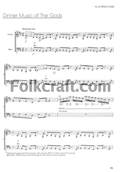 Al Di Meola - A Guide to Chords, Scales & Arpeggios