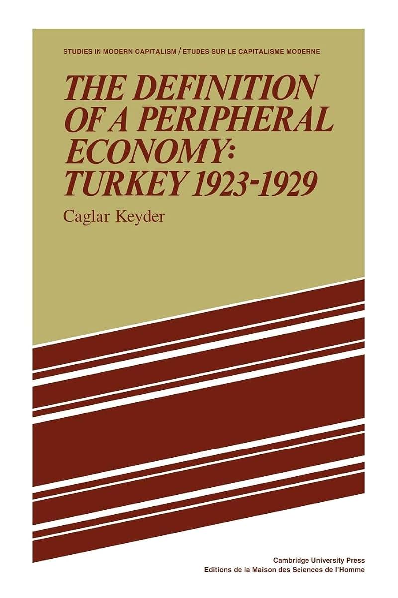 The Definition of a Peripheral Economy: Turkey 1923-1929 (Studies in Modern Capitalism)