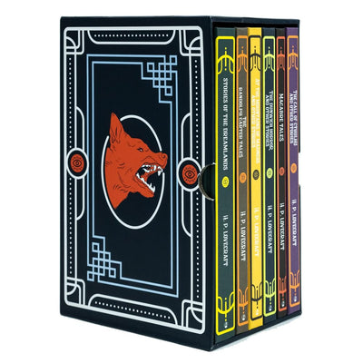 The H.P. Lovecraft 6 Book Hardback Collection Set (Macrabre Tales, Stories of the Dreamlands, The Randolph Carter Tales,The Call of Cthulhu & Other Stories)