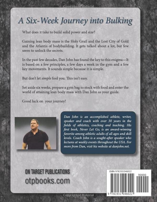 Mass Made Simple: A Six-Week Journey into Bulking by Dan John (2011) Spiral-bound