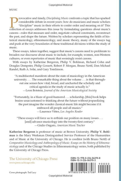 Disciplining Music: Musicology and Its Canons