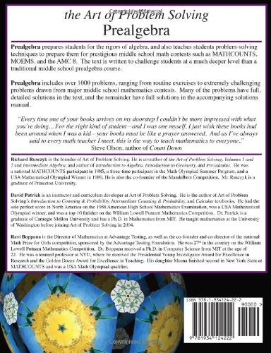 Art of Problem Solving (AoPS) Prealgebra Solutions Manual by