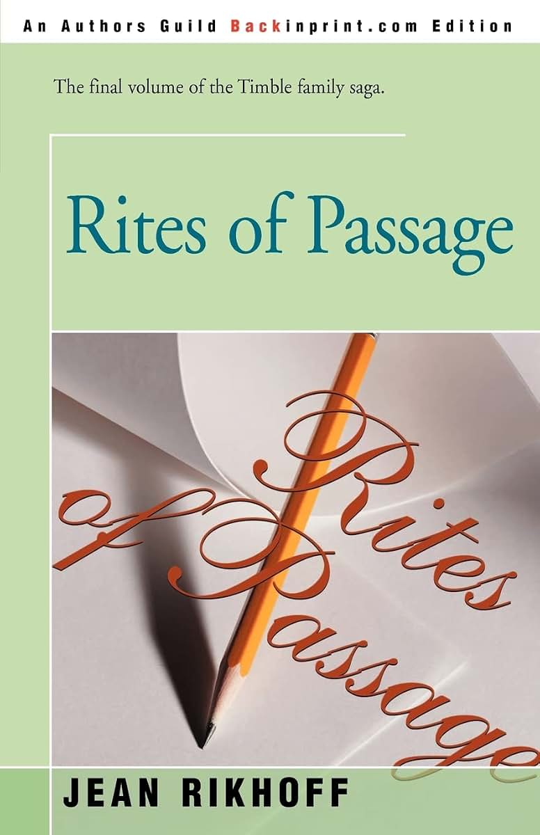 Rites of Passage (Timble Family Saga)