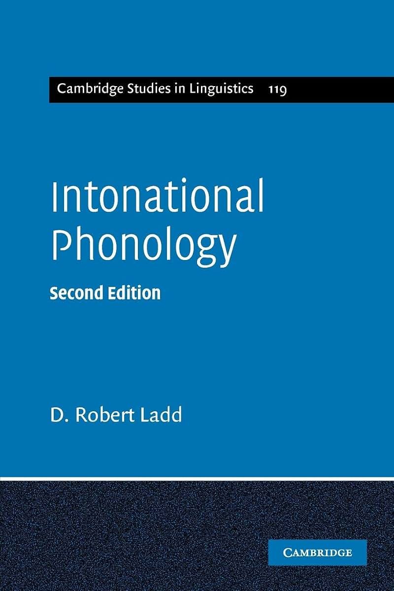 Intonational Phonology (Cambridge Studies in Linguistics)
