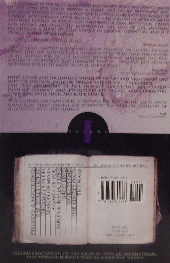 The Sandman Vol. 1: Preludes and Nocturnes
