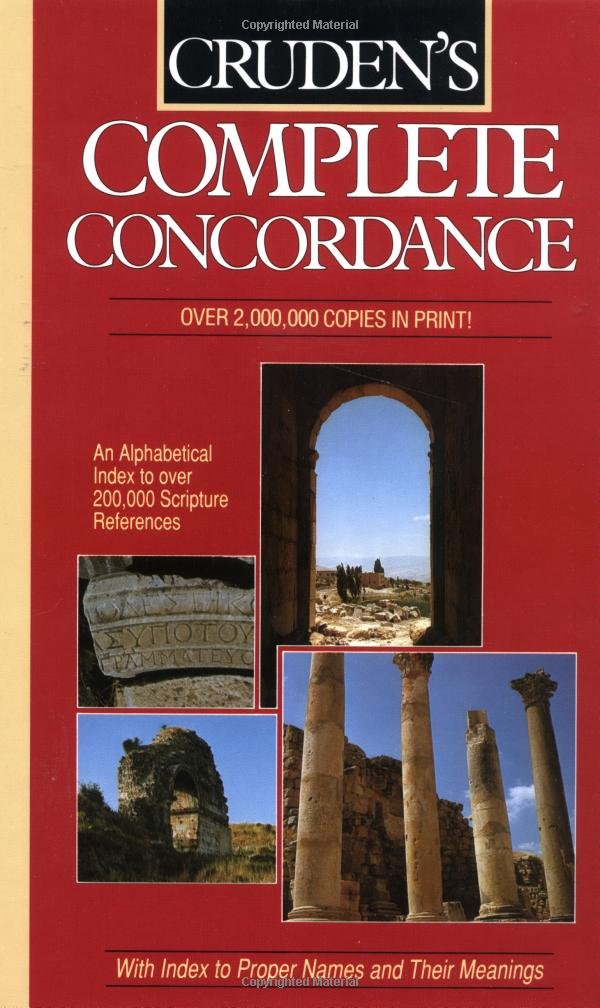 Crudens Complete Concordance