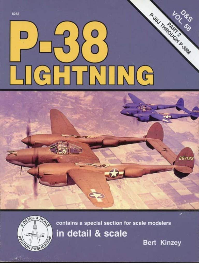 P-38 Lightning in detail & scale, Part 2: P-38J through P-38M - D&S Vol. 58