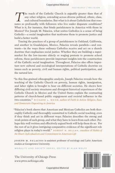 The Catholic Social Imagination: Activism and the Just Society in Mexico and the United States (Morality and Society Series)