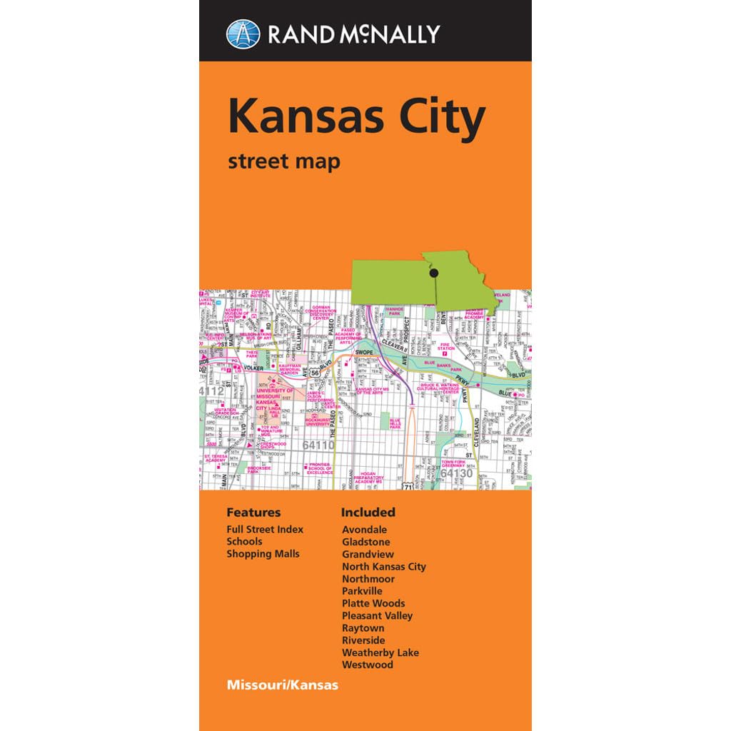 Rand McNally Kansas City Street Map