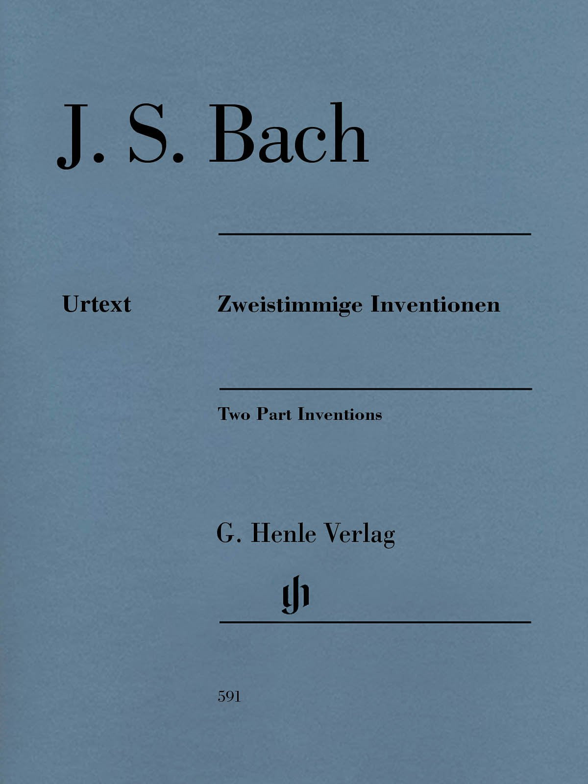 Two Part Inventions Piano Revised Edition (Multilingual Edition)