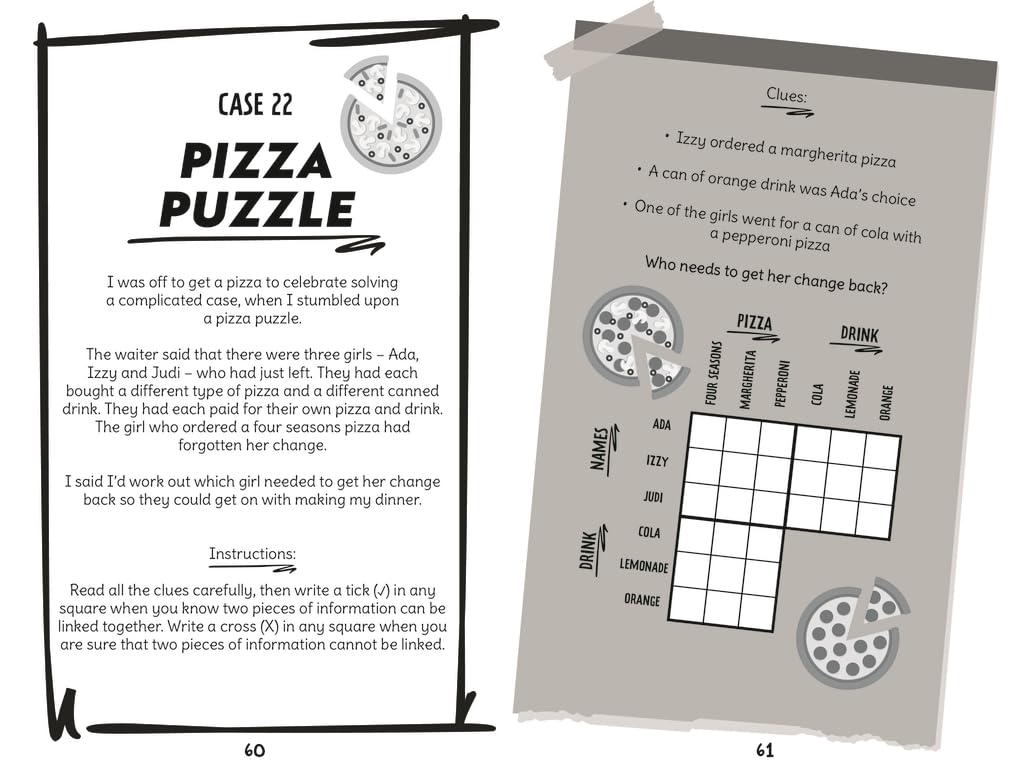 Cluedunnit: 5-Minute Mystery Puzzles for Kids