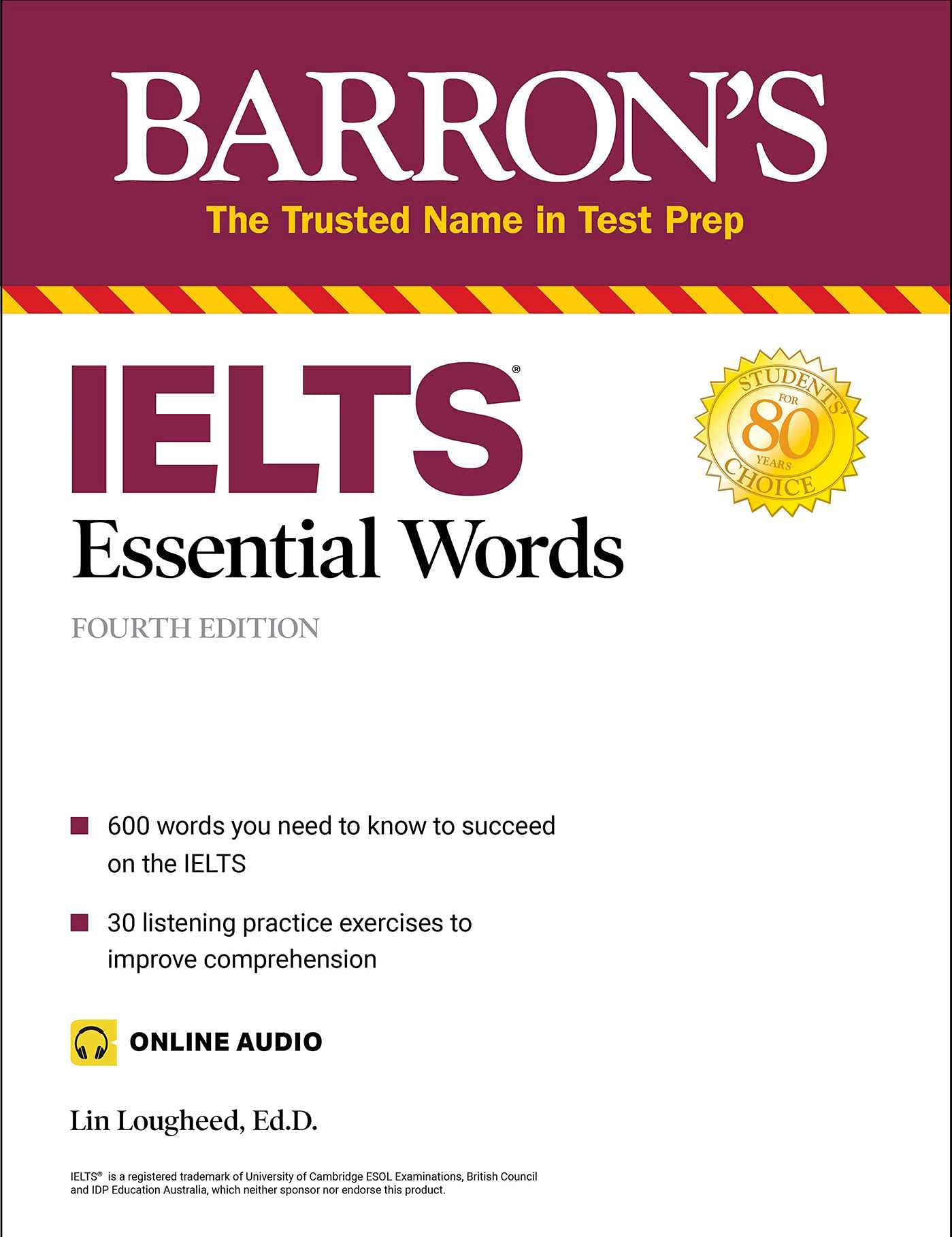 IELTS Essential Words (with Online Audio) (Barron's Test Prep)