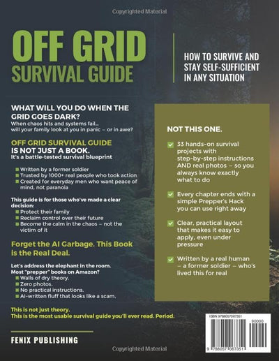 Off Grid Survival Book: Diy Survival Project Book - No Grid Survival Guide