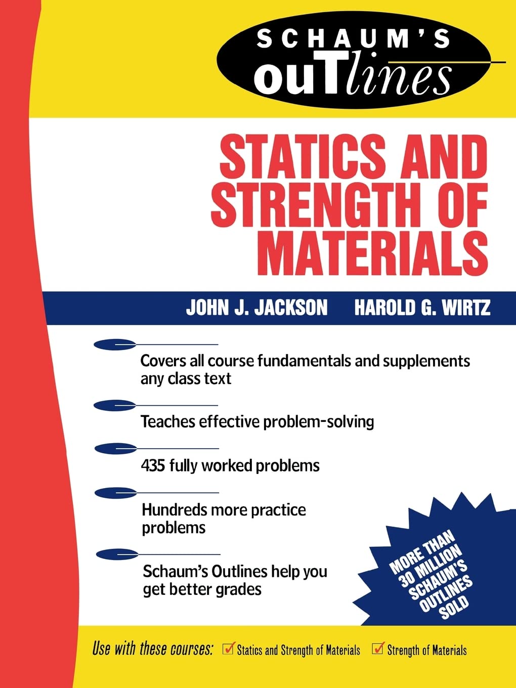 Schaum's Outline of Statics and Strength of Materials (Schaum's)