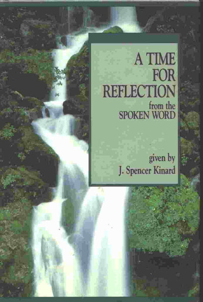 A time for reflection from the spoken word