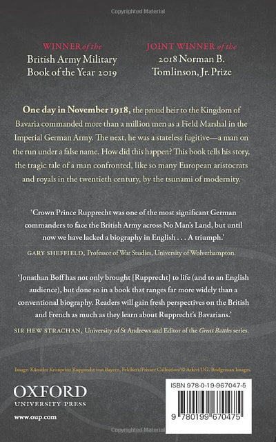 Haig's Enemy: Crown Prince Rupprecht and Germany's War on the Western Front
